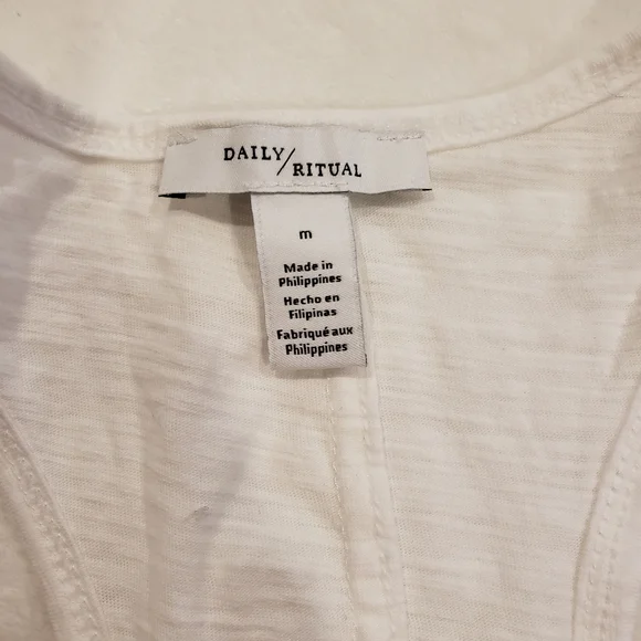 Daily Ritual Scoop Neck Tank Top - Picture 3 of 3